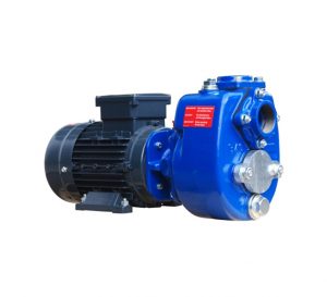 Self Priming Centrifugal Pump on a white background