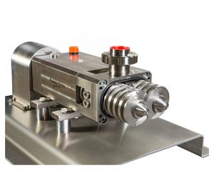 EHEDG Twin Screw Pump on a white background