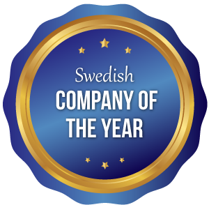 'swedish company of the year' award art