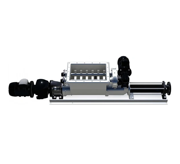 Double Shaft Hopper Pump