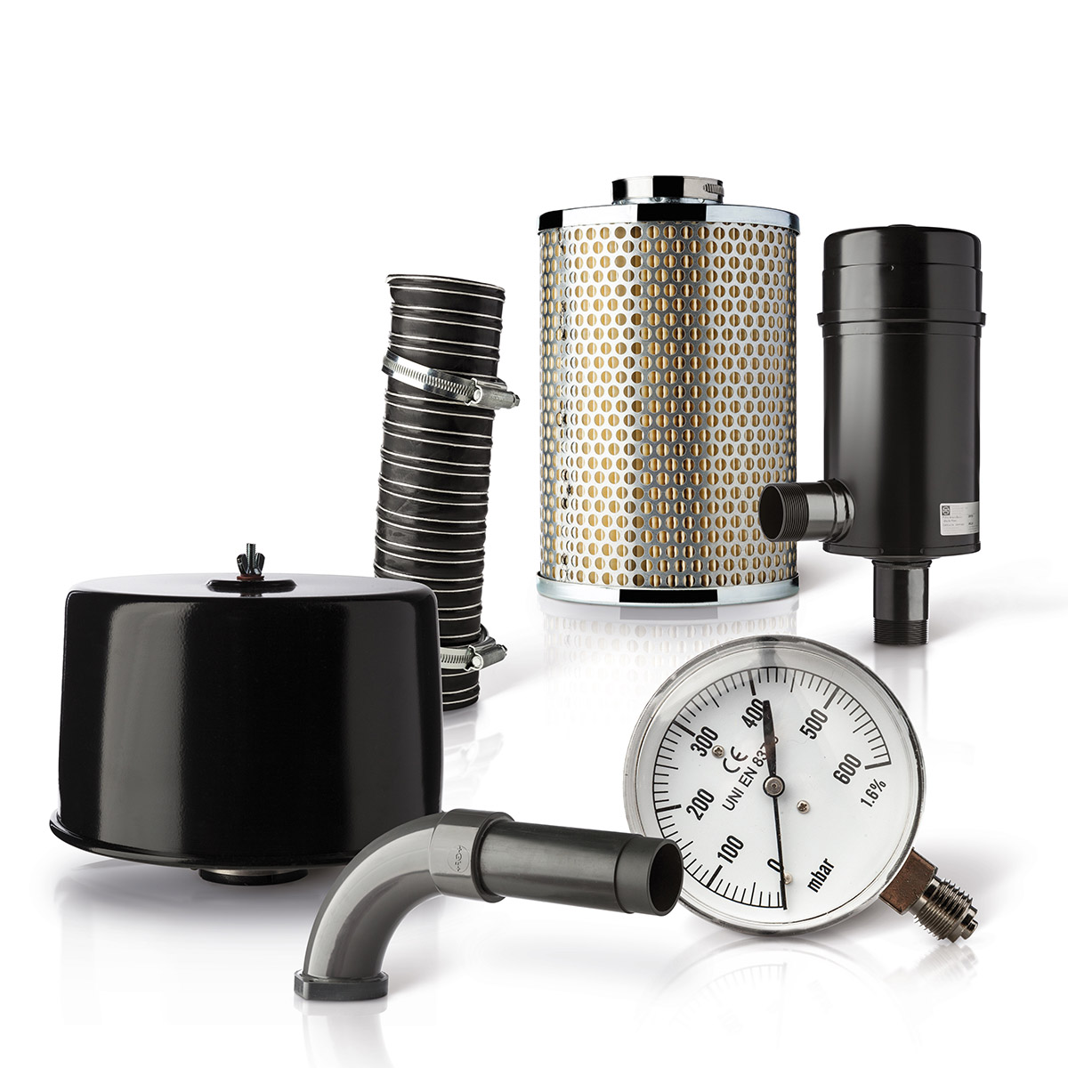 Side channel blowers accessories